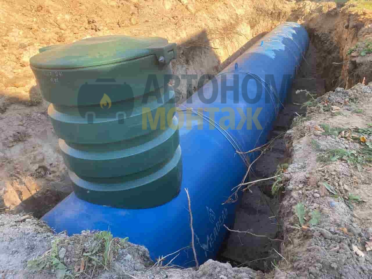 4. Доставка и монтаж газгольдера