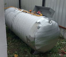 Монтаж газгольдера Спецгаз 1400 л в Красногорске
