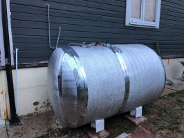 Автономная газификация в Красногорске на базе газгольдера 800 л