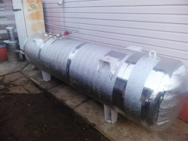 Монтаж газгольдера 2200 л в Красногорске для частного дома