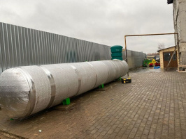 Монтаж газгольдера 10100 л в Красногорске наземно